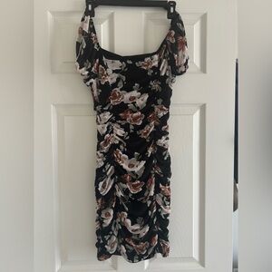 Floral cocktail dress